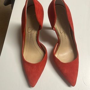 Suede pumps Jessica Simpson
